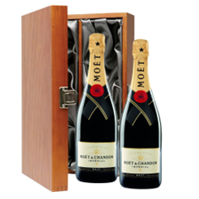 Buy & Send Moet &amp;amp; Chandon Brut Imperial Double Luxury Gift Boxed Champagne (2x75cl)