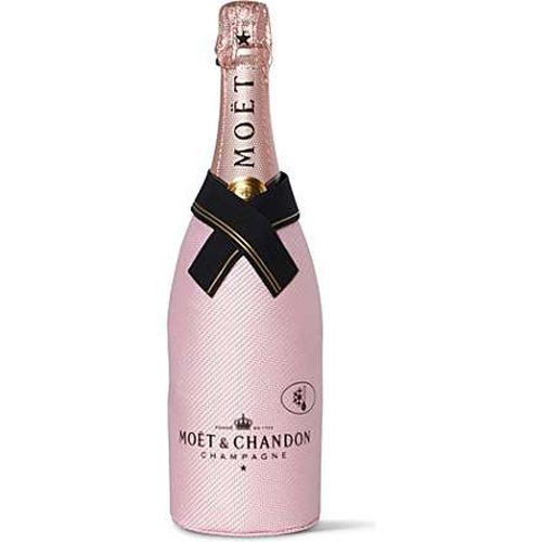 Buy & Send Moet & Chandon Imperial Rose Ice Jacket Champagne Bottle
