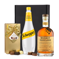 Buy & Send Monkey Shoulder Whisky with Tonic Mixer Gift Box