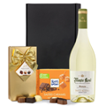 Buy & Send Monte Real Blanco Barrel Fermented 75cl White Wine And Chocolates Gift Box