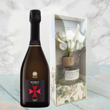 Buy & Send Noble Champagne Brut Vintage 2004 75cl With Cardamon & Mimosa Floral Diffuser