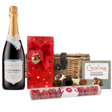 Buy & Send Nyetimber Classic Cuvee 75cl And Chocolate Love You Hamper