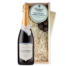 Buy & Send Nyetimber Classic Cuvee 75cl And Milk Sea Salt Charbonnel Chocolates Box