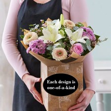 Buy & Send Pastel Hand-tied bouquet made with the finest flowers