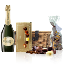 Buy & Send Perrier Jouet Grand Brut Champagne 75cl And Chocolates Hamper
