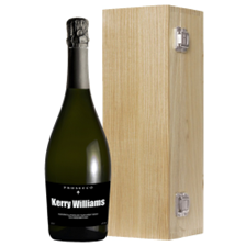 Buy & Send Personalised Prosecco - Black Label in Luxury Oak Box