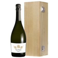 Buy & Send Personalised Prosecco - Gold Ornate Label in Luxury Oak Box