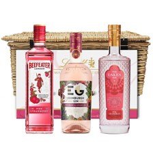 Buy & Send Pink Gin Family Hamper With Chocolates