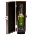 Buy & Send Pol Roger Brut Vintage Champagne 2018 75cl in Elm Wood Gift Box