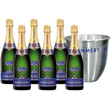 Buy & Send Crate of 6 Pommery Brut Royal Champagne 75cl (6x75cl)