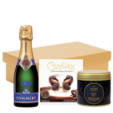 Buy & Send Pommery Brut Royal Champagne 18.7cl & Candle Gift Hamper