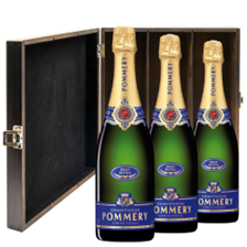 Buy & Send Pommery Brut Royal Champagne 75cl Treble Luxury Gift Boxed Champagne