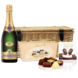Buy & Send Pommery Grand Cru Vintage Champagne 75cl And Chocolates Hamper