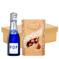Buy & Send Pommery POP Champagne 20cl And Chocolates In Gift Hamper