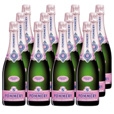 Buy & Send Pommery Rose Brut Champagne 75cl Crate of 12 Champagne