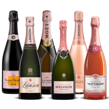 Buy & Send The Champagne Rose Collection 6 x 75cl