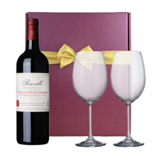 Buy & Send Roseville Bordeaux 75cl Red Wine & Wine Glasses Gift Box