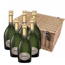 Buy & Send Ruinart Brut 75cl Champagne 75cl Case of 6 Hamper