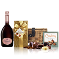 Buy & Send Ruinart Rose Champagne 75cl And Chocolates Hamper