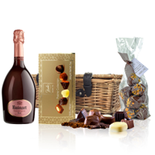 Buy & Send Ruinart Rose Champagne 75cl And Chocolates Hamper