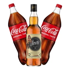 Buy & Send Sailor Jerrys Spiced Rum with Coca-Cola Mixer