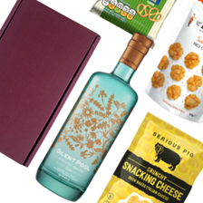 Buy & Send Silent Pool Gin 70cl Nibbles Hamper