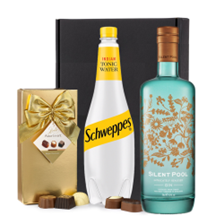 Buy & Send Silent Pool Gin 70cl with Tonic Mixer Gift Box