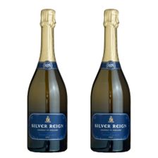 Buy & Send Silver Reign Brut ESW 75cl Twin Set