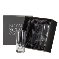 Buy & Send Skye 2 Tall Tumblers 156mm (Presentation Boxed) Royal Scot Crystal