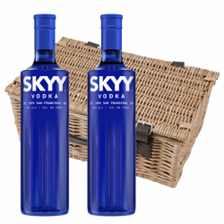 Buy & Send Skyy Vodka 70cl Twin Hamper (2x70cl)