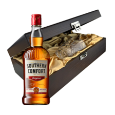 Buy & Send Southern Comfort In Luxury Box With Royal Scot Glass