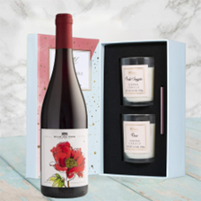 Buy & Send Stanlake Park Wine Estate The Reserve 75cl Red Wine With Love Body & Earth 2 Scented Candle Gift Box
