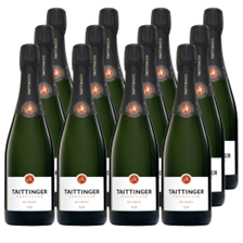 Buy & Send Taittinger Brut Champagne 75cl Crate of 12 Champagne