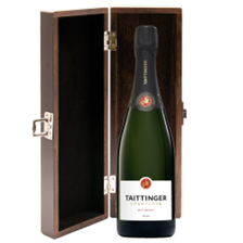 Buy & Send Taittinger Brut Champagne 75cl in Luxury Gift Box