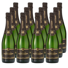 Buy & Send Taittinger Brut Vintage 2015 Champagne 75cl Crate of 12 Champagne