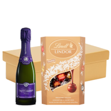 Buy & Send Taittinger Nocturne Champagne 37.5cl And Chocolates In Gift Hamper