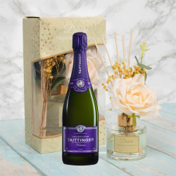 Buy & Send Taittinger Nocturne NV Champagne, 75cl With Magnolia & Mulberry Desire Floral Diffuser