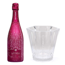 Buy & Send Taittinger Nocturne Rose City Lights Edition And Branded Ice Bucket Set