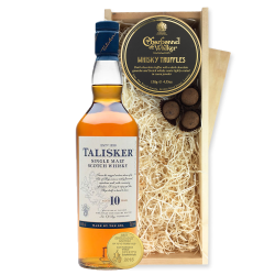 Buy & Send Talisker 10 Year old Whisky And Whisky Charbonnel Truffles Chocolate Box