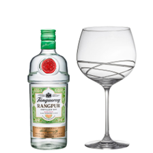 Buy & Send Tanqueray Rangpur Gin 70cl And Single Gin and Tonic Skye Copa Glass