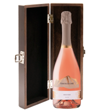 Buy & Send Tenuta Di Cart Spumante Rose Mari 75cl in Elm Wood Gift Box