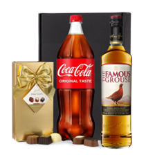 Buy & Send The Famous Grouse Blended Scotch Whisky 70cl with Coke Mixer Gift Box