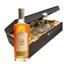 Buy & Send The Lakes The One Signature Blended Whisky 70cl In Luxury Box With Royal Scot Glass