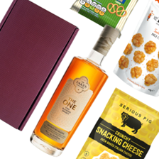 Buy & Send The Lakes The One Signature Blended Whisky 70cl Nibbles Hamper