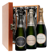 Buy & Send The Laurent Perrier Collection Treble Luxury Gift Boxed Champagne