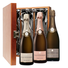 Buy & Send The Louis Roederer Collection Treble Luxury Gift Boxed Champagne