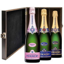 Buy & Send The Pommery Collection Treble Luxury Gift Boxed Champagne