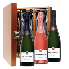 Buy & Send The Taittinger Collection Treble Luxury Gift Boxed Champagne