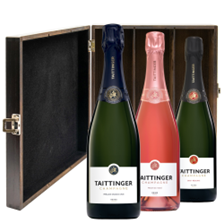 Buy & Send The Taittinger Collection Treble Luxury Gift Boxed Champagne