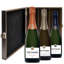 Buy & Send The Taittinger Cru Collection Treble Luxury Gift Boxed Champagne